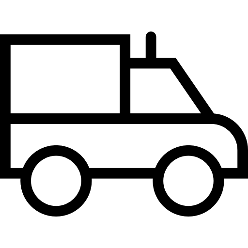 caminhão Basic Miscellany Lineal Ícone