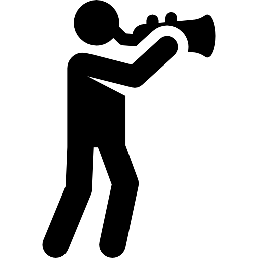 trompete Pictograms Fill icon