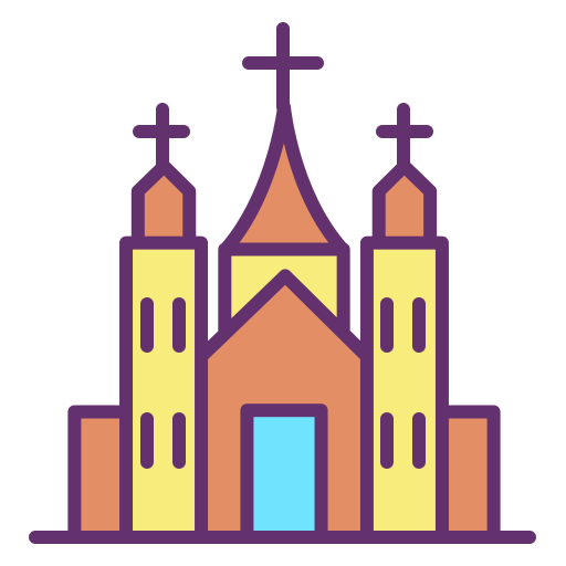 Iglesia Icongeek26 Linear Colour icono