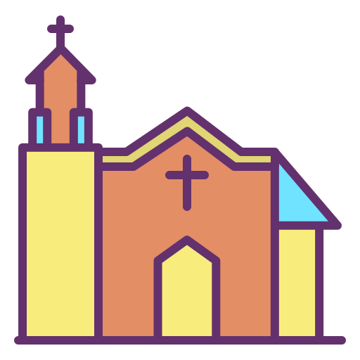Церковь Icongeek26 Linear Colour иконка