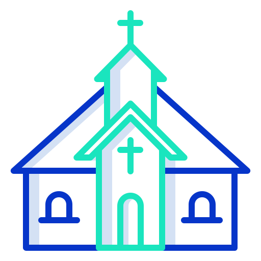 Iglesia Icongeek26 Outline Colour icono