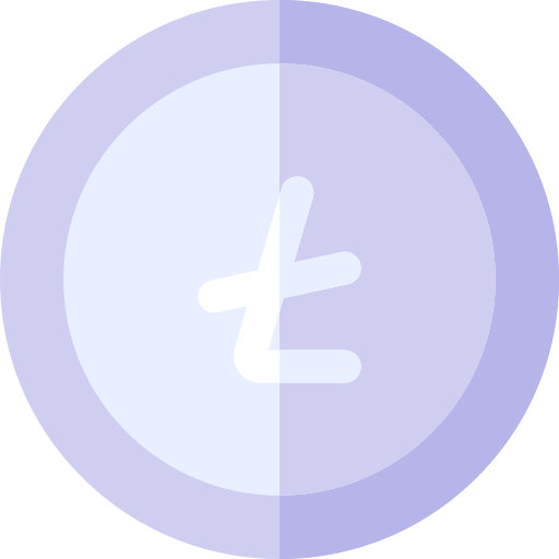 ライトコイン Basic Rounded Flat icon