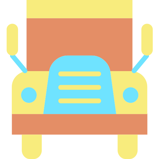 schoolbus Icongeek26 Flat icoon