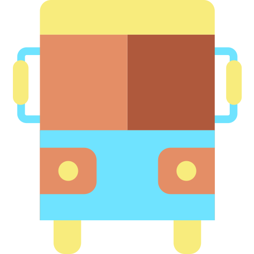 School bus Icongeek26 Flat icon