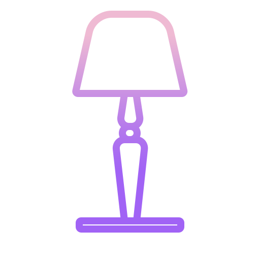 Lamp Icongeek26 Outline Gradient icon