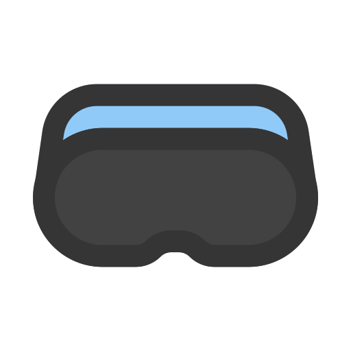 Óculos de realidade virtual Generic color lineal-color Ícone