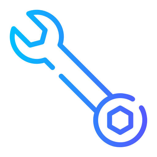 Wrench Generic gradient outline icon
