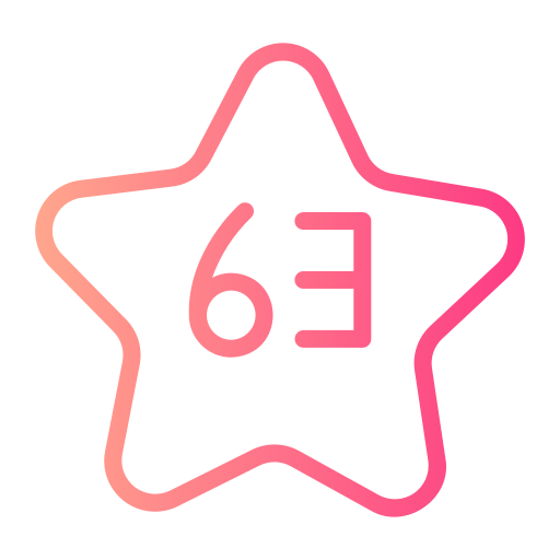 六十三 Generic gradient outline icon