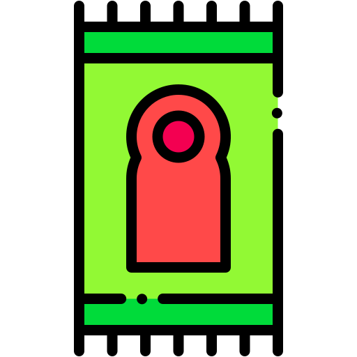 기도 매트 Generic color lineal-color icon