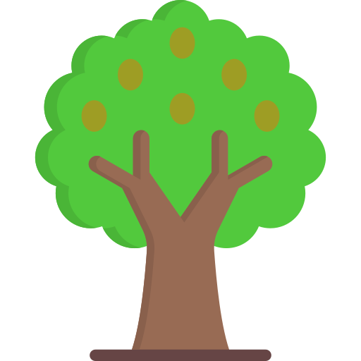 올리브 나무 Generic color fill icon