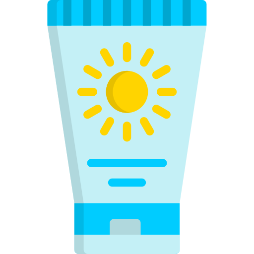 crema solar Generic color fill icono