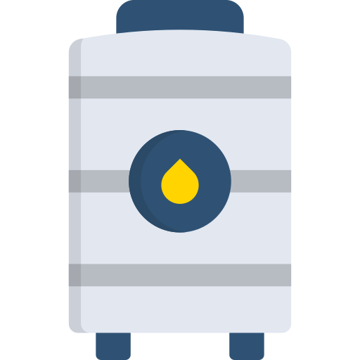 tanque de aceite Generic color fill icono