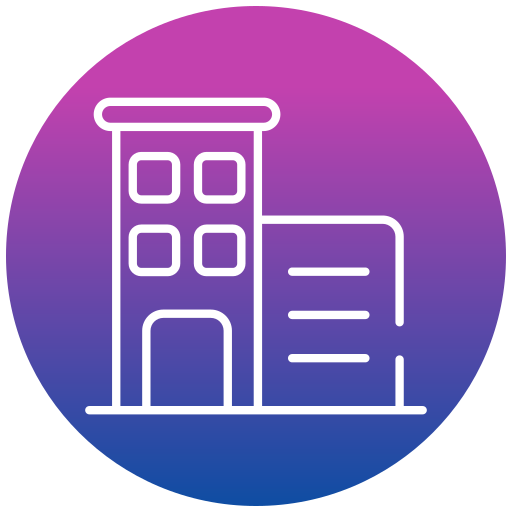 Office building Generic gradient fill icon