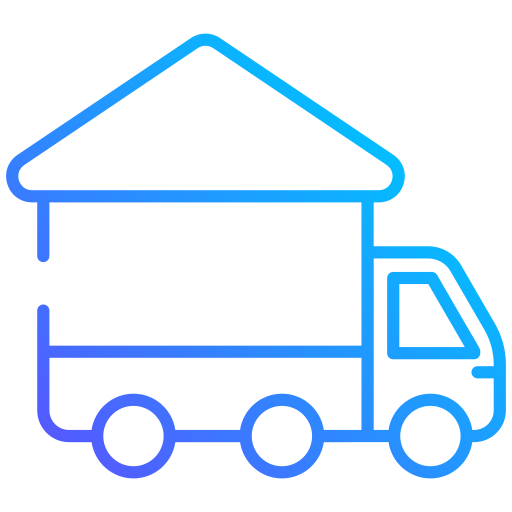 Moving truck Generic gradient outline icon