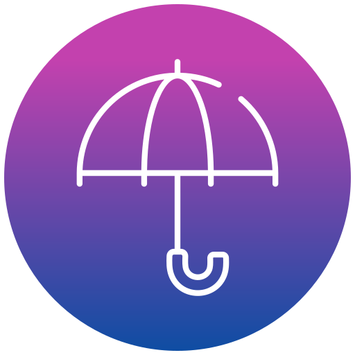 parapluie Generic gradient fill Icône