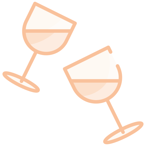 Wine glass Generic color lineal-color icon
