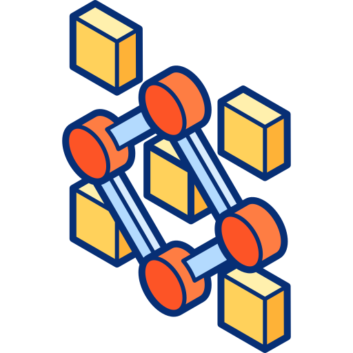 reconocimiento de patrones Isometric Lineal Color icono