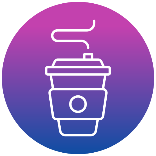 커피 Generic gradient fill icon