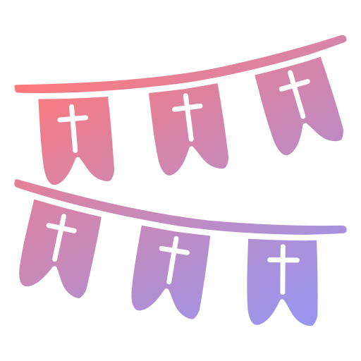 花輪 Generic gradient fill icon