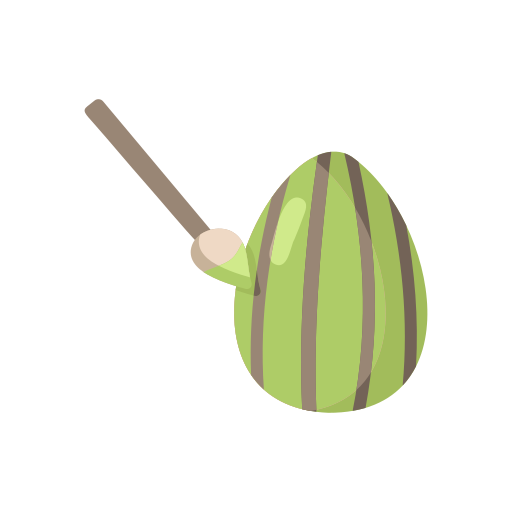 malowanie jajka Generic color fill ikona