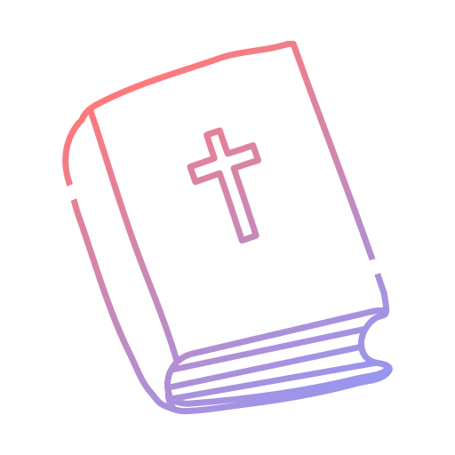 bibbia Generic gradient outline icona