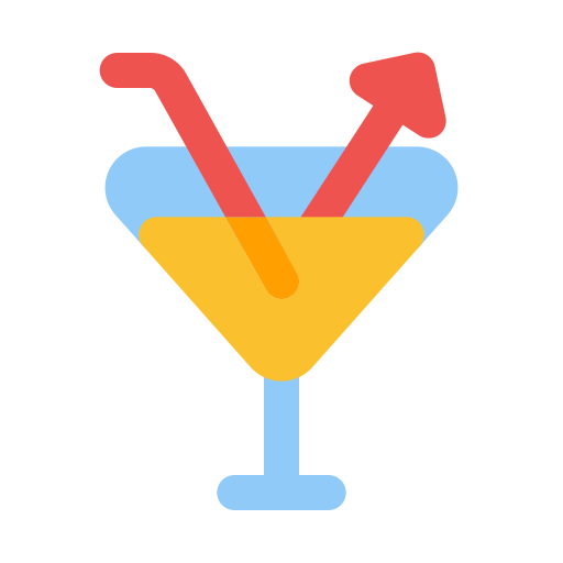 Cocktail Generic color fill icon