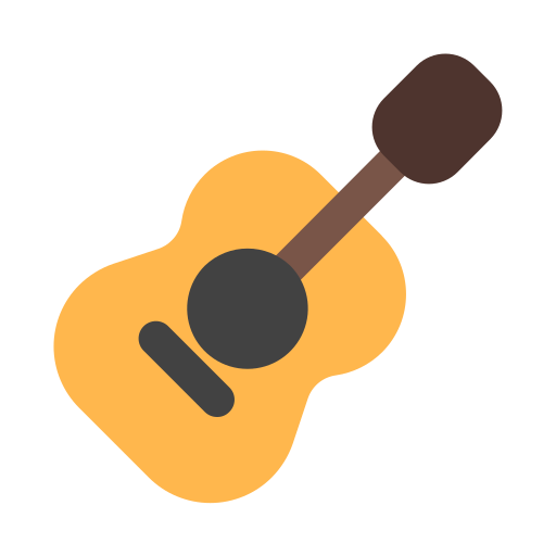 gitara Generic color fill ikona