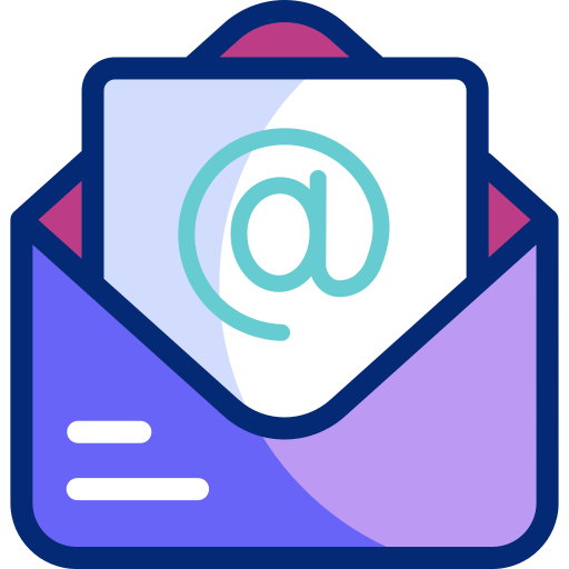 Email Basic Accent Lineal Color icon