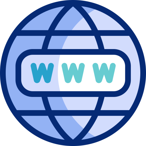 webseite Basic Accent Lineal Color icon