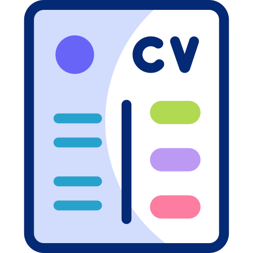 cv Basic Accent Lineal Color icono