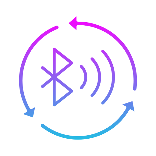 bluetooth Generic gradient fill Ícone