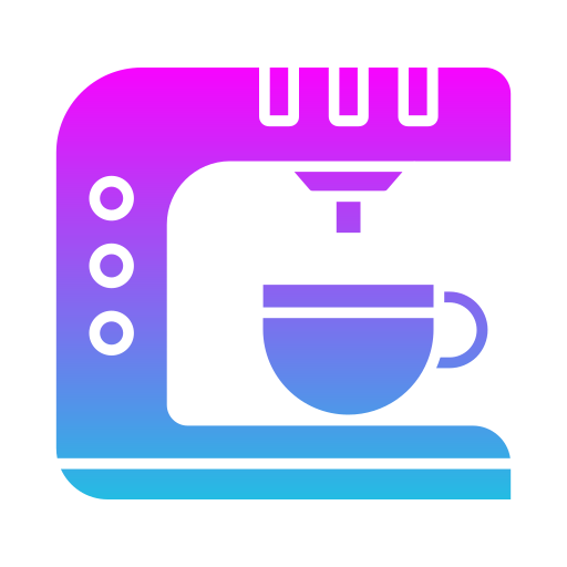 ekspres do kawy Generic gradient fill ikona