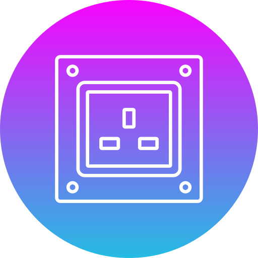 steckdose Generic gradient fill icon