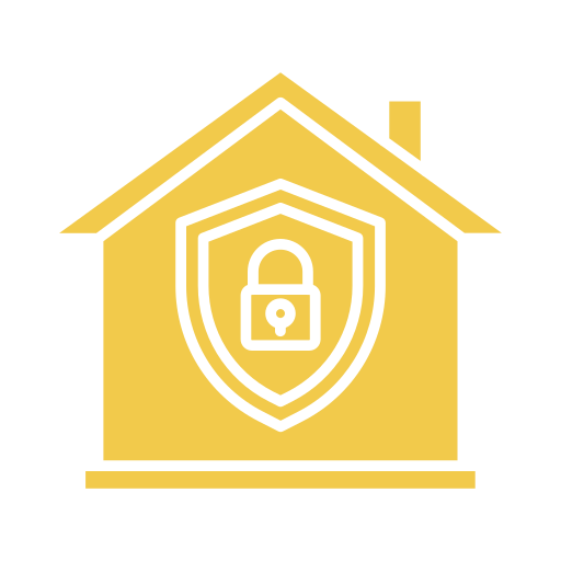 bezpieczeństwo w domu Generic color fill ikona