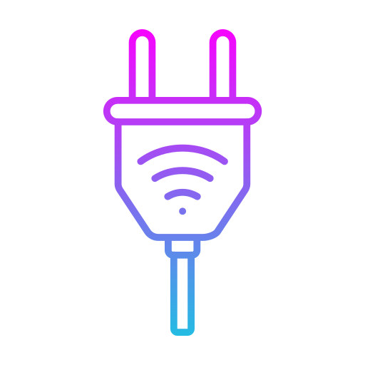 Smart plug Generic gradient outline icon