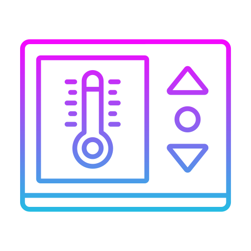 温度管理 Generic gradient outline icon