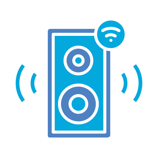 Smart speaker Generic color fill icon