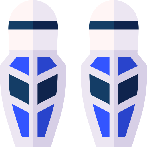 Shin guards Basic Straight Flat icon