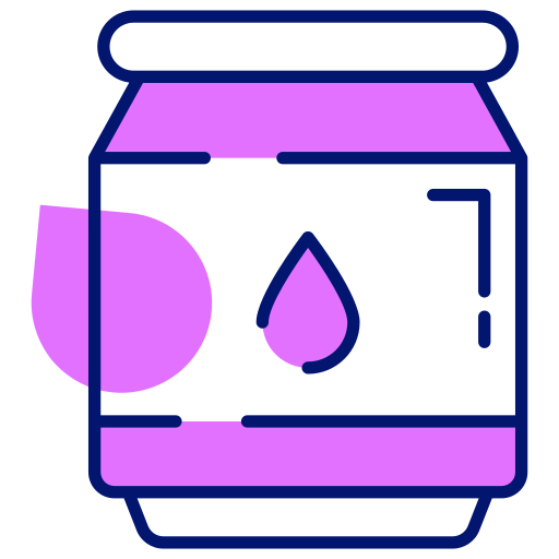 botella de pegamento Generic color lineal-color icono