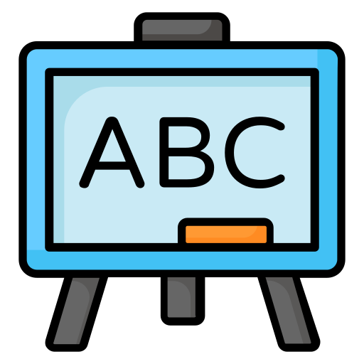 tablica klasowa Generic color lineal-color ikona