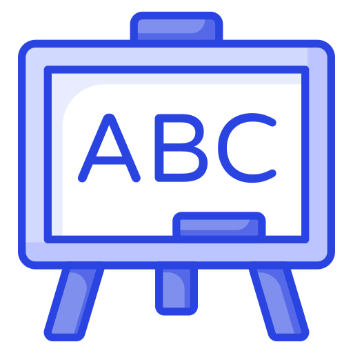 tablica klasowa Generic color lineal-color ikona