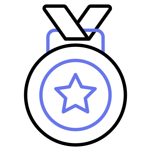 medaille Generic color outline icon