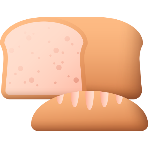 panadería 3D Color icono
