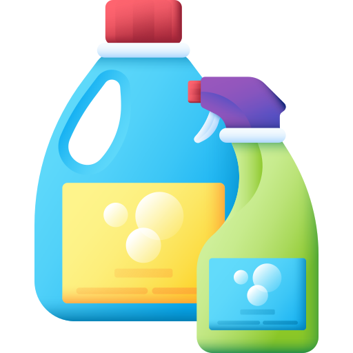 producto de higiene 3D Color icono