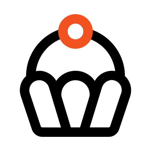 Кекс Generic color outline иконка