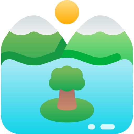 lago Kawaii Star Gradient icono