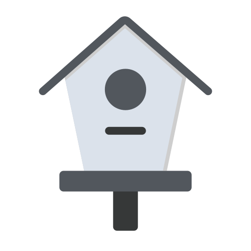 Bird house Generic color fill icon