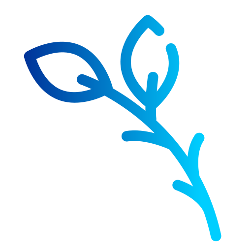 Branch leaves Generic gradient outline icon