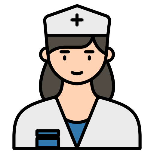 krankenschwester Generic color lineal-color icon