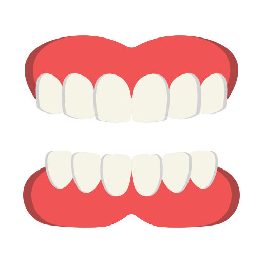 Denture Generic color fill icon